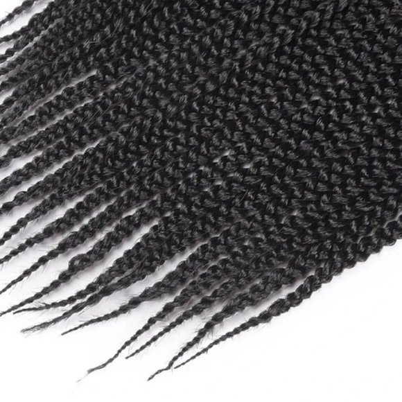 Crochet Braids Natural Black Hair Extensions 24\